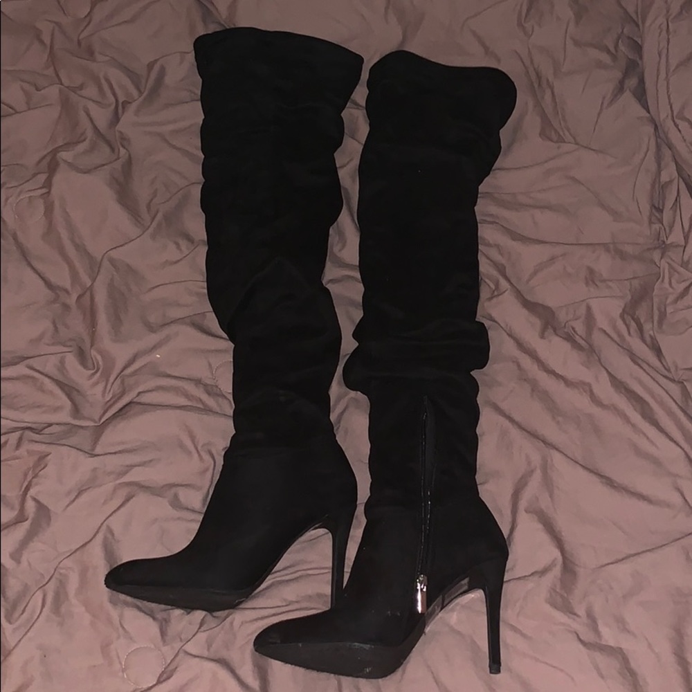 Knee high boots